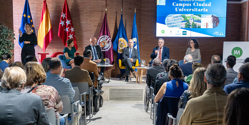 Presentado el Plan de Accesibilidad de la Ciudad Universitaria de Madrid